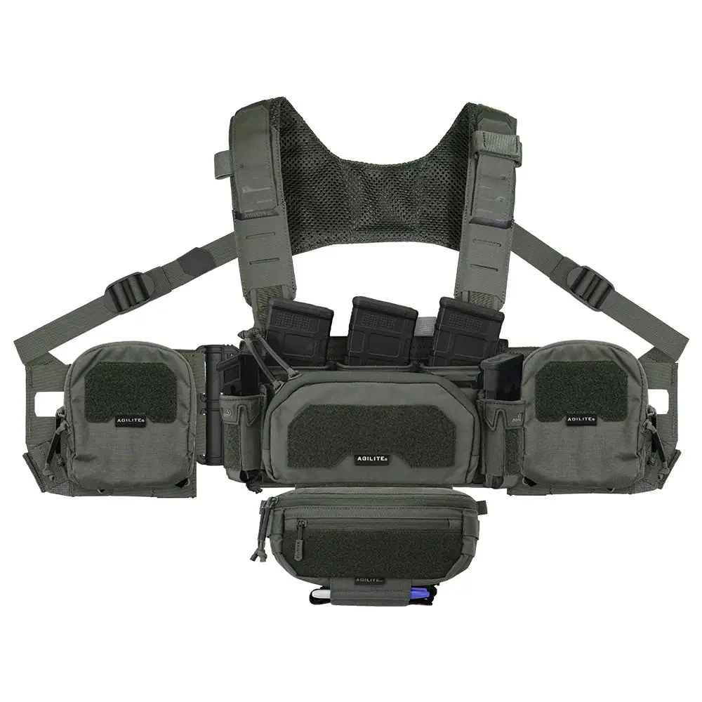 Reaper™ Rig Warfighting Chest Rig Bundle Ranger Green