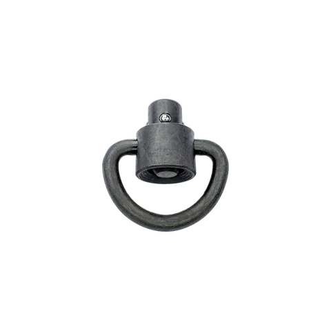 D Loop Heavy Duty Push Button QD Swivel 1"