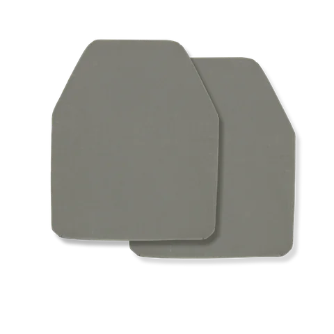 Armor Plate Set - Ceramic Composite Level III Special Threat - Medium (10x12)