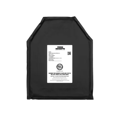 Soft Armor Plate Backer - Level IIIA - SAPI Cut image 2
