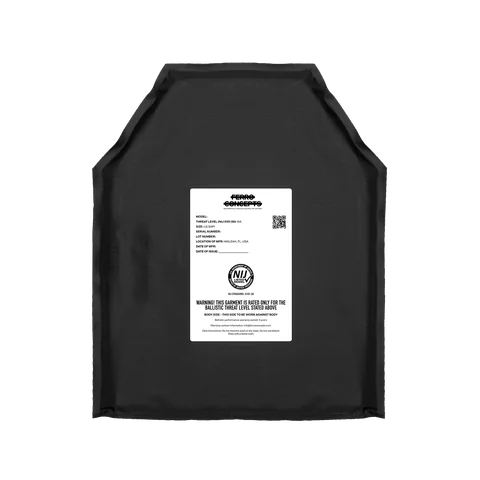 Soft Armor Plate Backer - Level IIIA - SAPI Cut image 5
