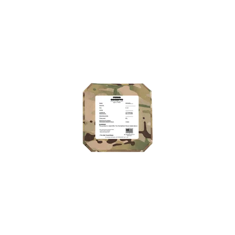 TAC 11 KOR Armor Plate Set – NIJ Level RF1, 6x6 image 4