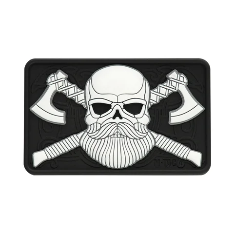 M-Tac Bearded Skull with Axes 3D PVC
