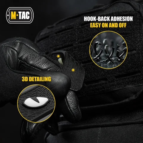 M-Tac Glows in the Dark Cat Eyes Morale Patch 3D PVC image 3