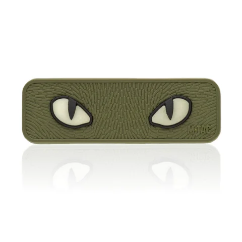 M-Tac Glows in the Dark Cat Eyes Morale Patch 3D PVC image 12