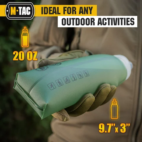 M-Tac Collapsible Water Bottle 20 oz image 4