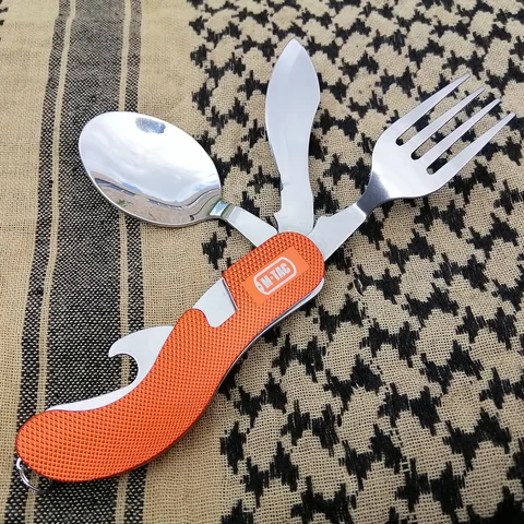M-Tac Folding Two-Piece Cutlery Set image 4