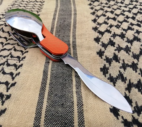 M-Tac Folding Two-Piece Cutlery Set image 5