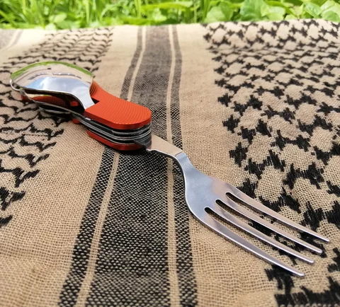 M-Tac Folding Two-Piece Cutlery Set image 7