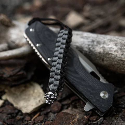 M-Tac Knife Lanyard Cuboid Skull image 4