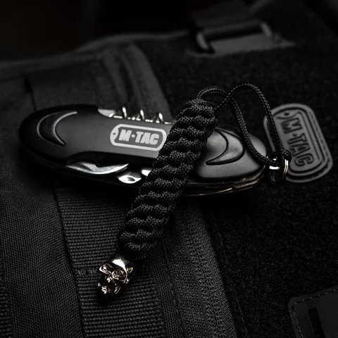 M-Tac Knife Lanyard Helix Skull image 2