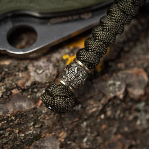 M-Tac Knife Lanyard Triquetra Olive image 6
