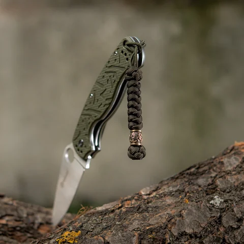 M-Tac Knife Lanyard Triquetra Olive image 7