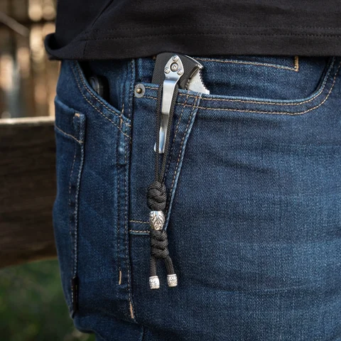M-Tac Knife Lanyard Zeus Stainless Steel image 8