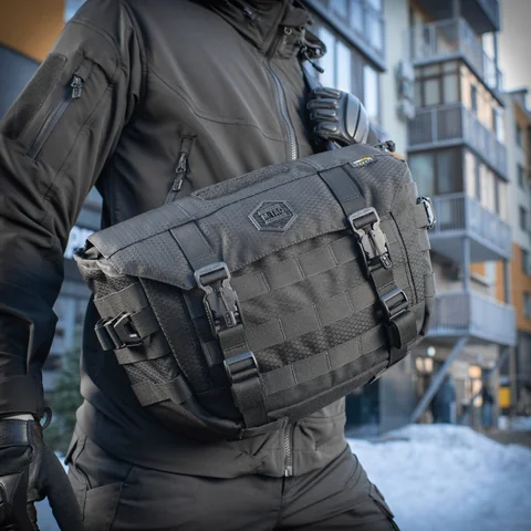 M-Tac Messenger Bag Elite Hex Black image 3