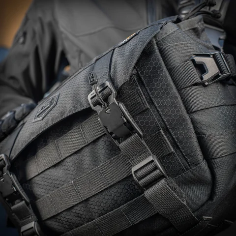 M-Tac Messenger Bag Elite Hex Black image 11