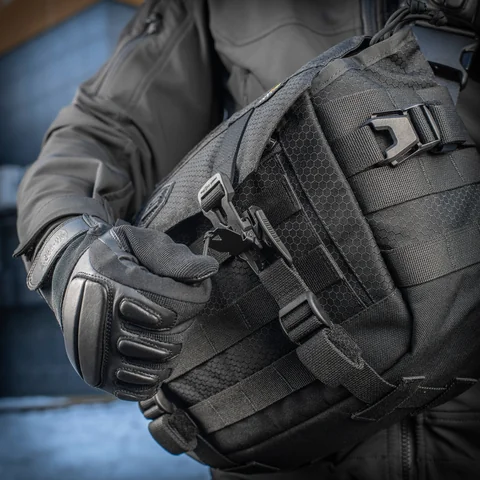 M-Tac Messenger Bag Elite Hex Black image 12