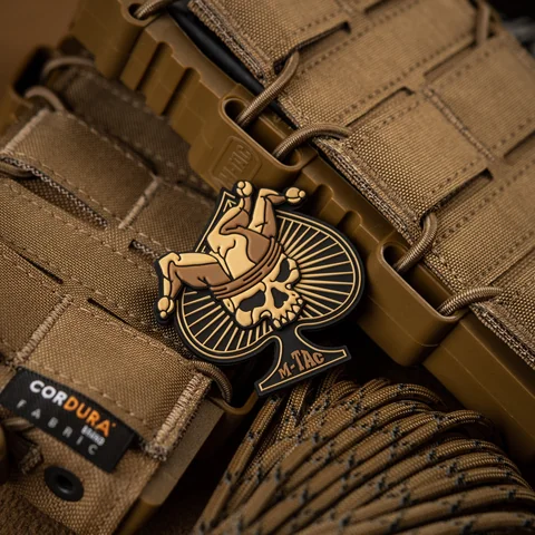 M-Tac patch Ace of Spades 3D PVC image 2