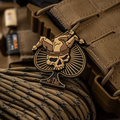 M-Tac patch Ace of Spades 3D PVC image 3