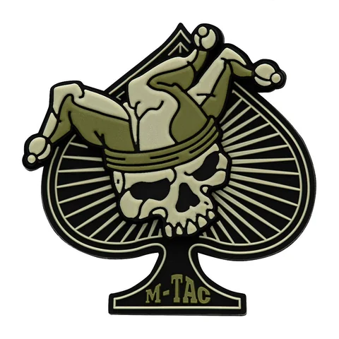 M-Tac patch Ace of Spades 3D PVC image 6