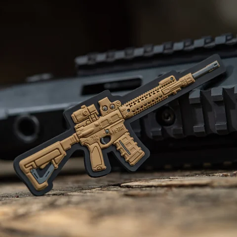 M-Tac patch AR-15 3D PVC image 2