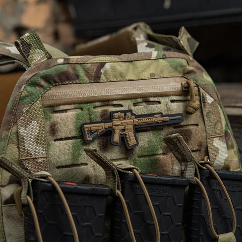 M-Tac patch AR-15 3D PVC image 3