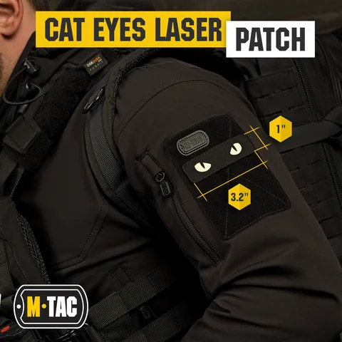 M-Tac Patch Cat Eyes Laser Cut image 2