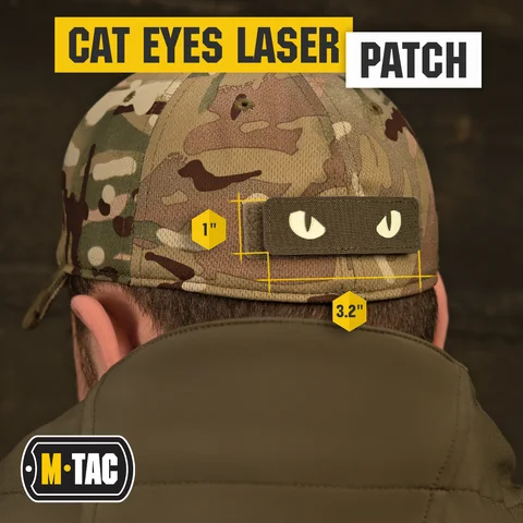 M-Tac Patch Cat Eyes Laser Cut image 8