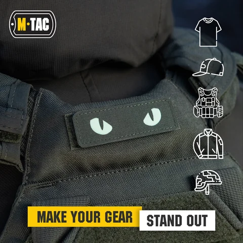 M-Tac Patch Cat Eyes Laser Cut image 10