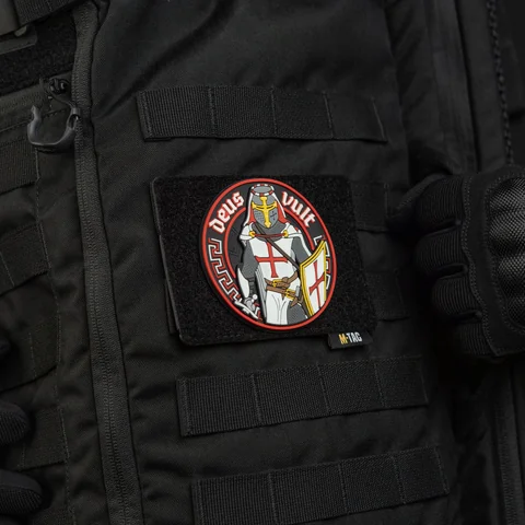 M-Tac patch Deus Vult 3D PVC image 4