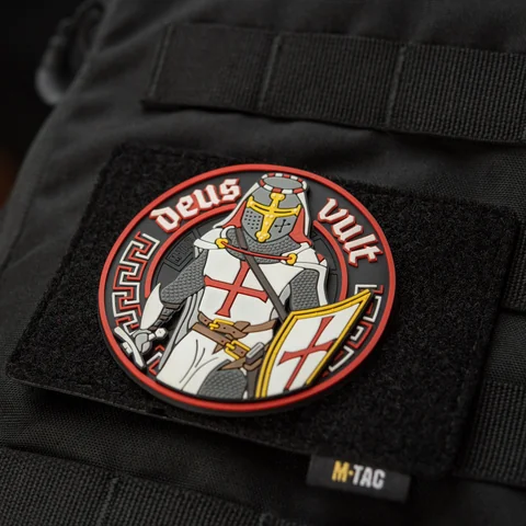 M-Tac patch Deus Vult 3D PVC image 5