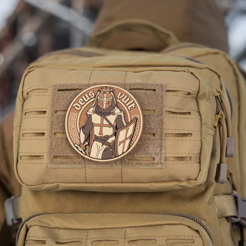 M-Tac patch Deus Vult 3D PVC image 8