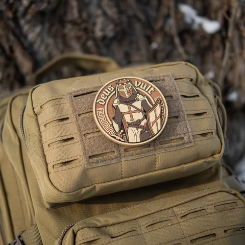 M-Tac patch Deus Vult 3D PVC image 11