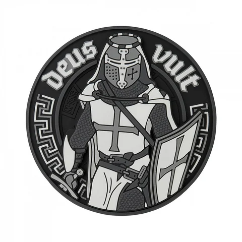 M-Tac patch Deus Vult 3D PVC image 12