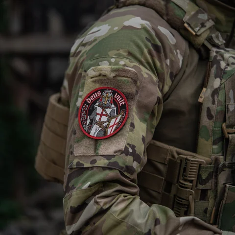 M-Tac Patch Deus Vult (Jacquard) image 5