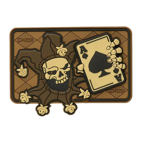 M-Tac patch Joker Skull 3D PVC image 10