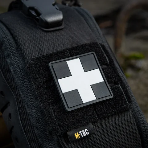 M-Tac patch Medic Cross Square PVC image 5