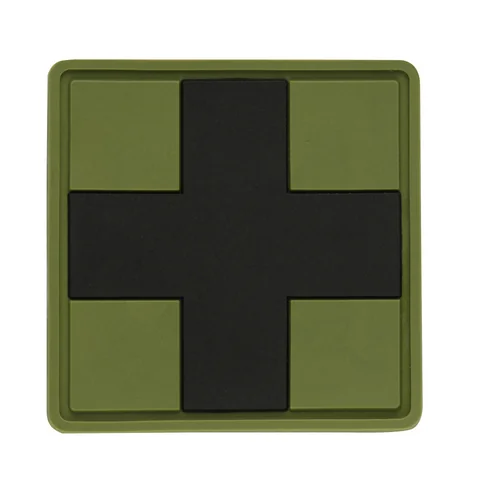 M-Tac patch Medic Cross Square PVC image 8
