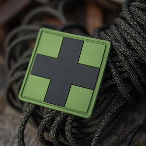 M-Tac patch Medic Cross Square PVC image 9