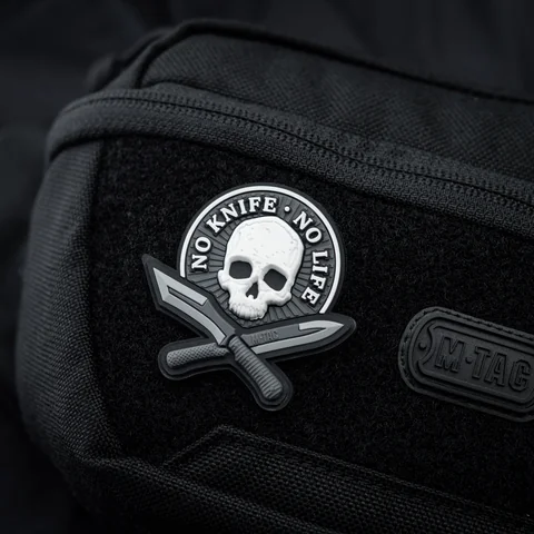 M-Tac patch No Knife - No Life 3D PVC image 2
