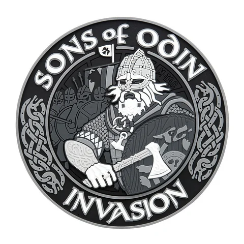 M-Tac patch Sons of Odin 3D PVC image 12
