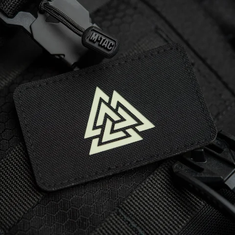 M-Tac Patch Valknut Horizontal Laser Cut image 2