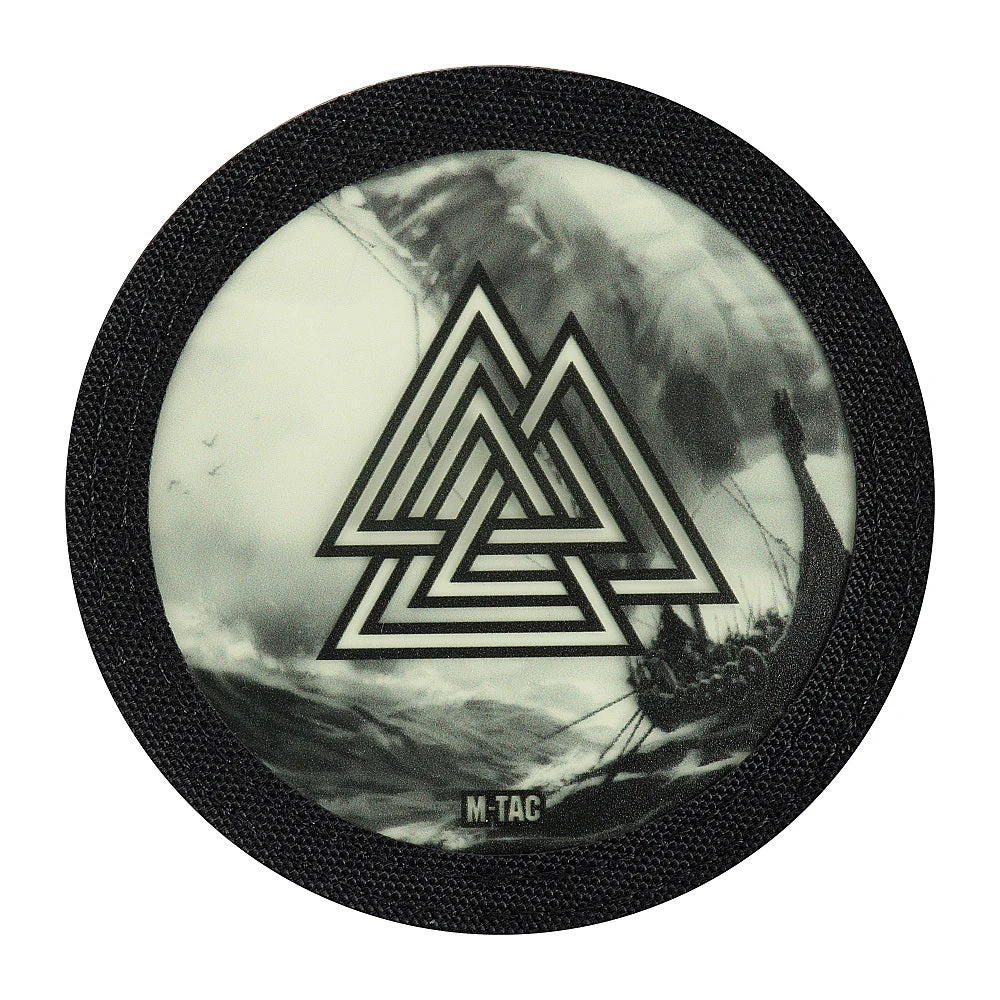 M-Tac Patch Walknut/Drakkar Round (3 inches)