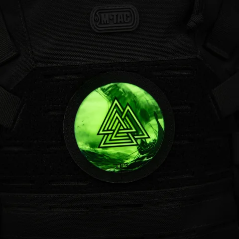 M-Tac Patch Walknut/Drakkar Round (3 inches) image 3