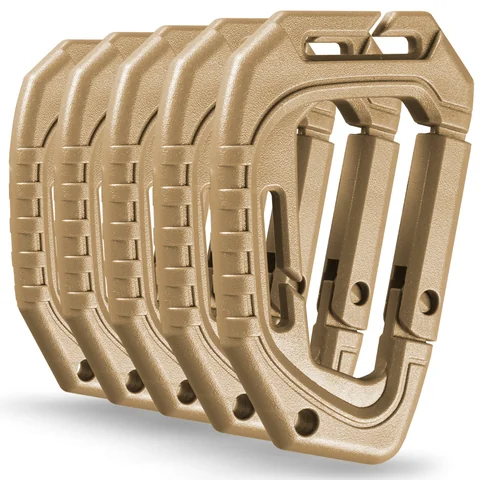 M-Tac Plastic Tactical Carabiners (Set of 5) image 6
