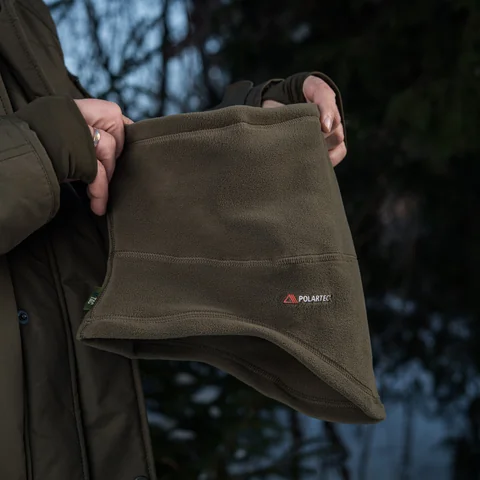 M-Tac Anatomical Neck Gaiter with Drawcord Polartec image 7