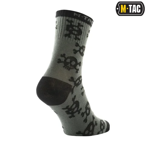 M-Tac Socks Lightweight Mk.3 Pirate Skull image 2