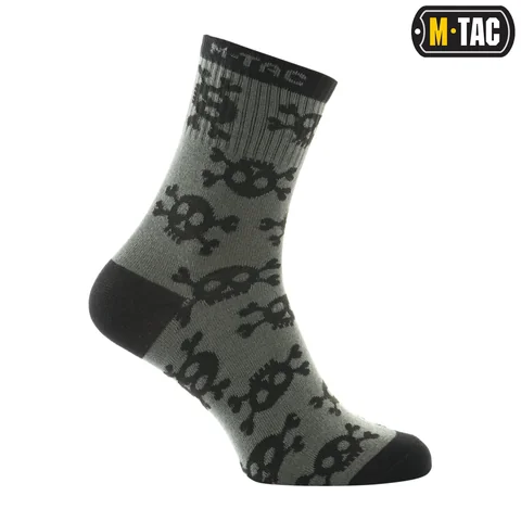 M-Tac Socks Lightweight Mk.3 Pirate Skull image 3