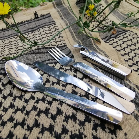 M-Tac Steel Small Cutlery Set (4 items) image 2