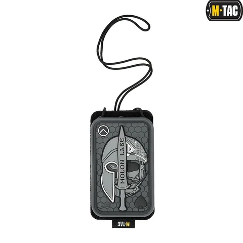 M-Tac Tactical Badge Holder Hanging ID Card Case Hook Surface Draw Cord image 4